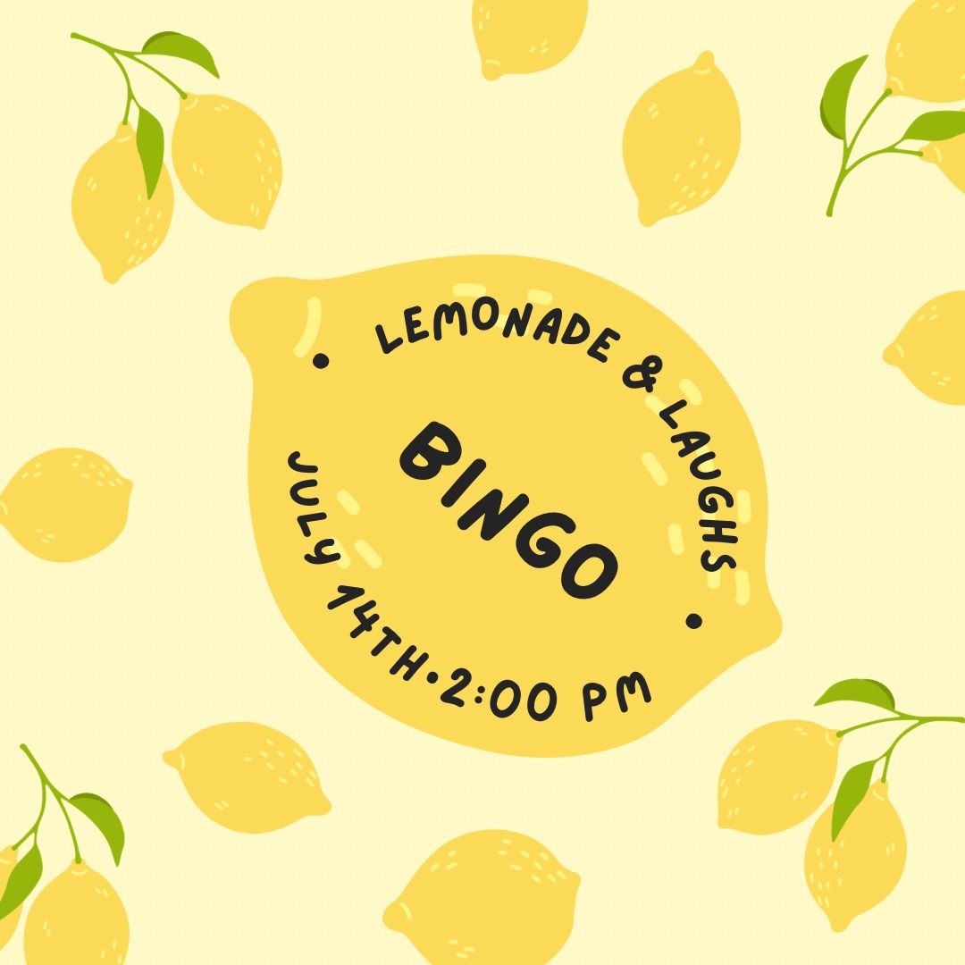 Lemonade & Laughs, Kids BINGO! 
