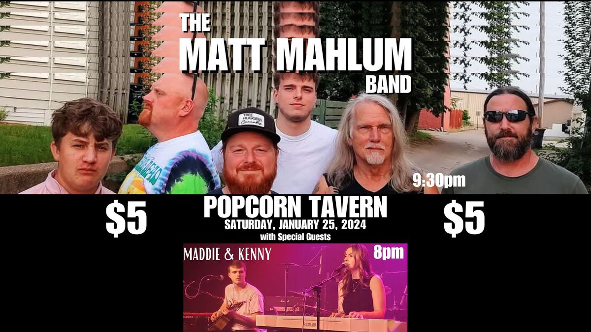 THE MATT MAHLUM BAND with Maddie & Kenny