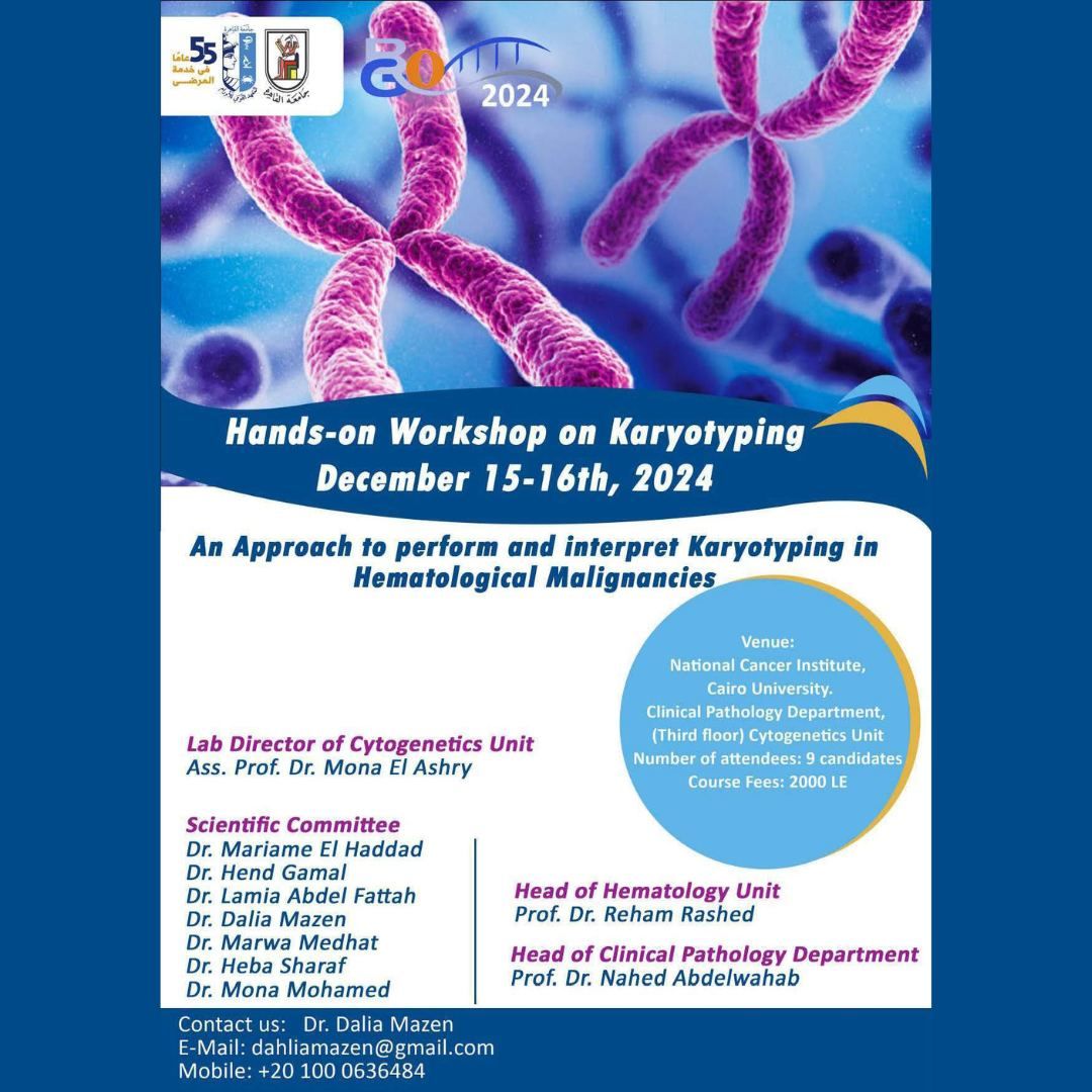 Hands-on Workshop on Karyotyping