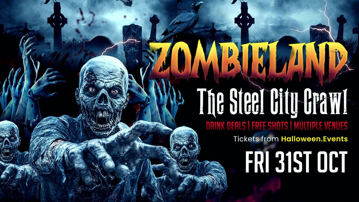 ZOMBIELAND HALLOWEEN SHEFFIELD BAR CRAWL
