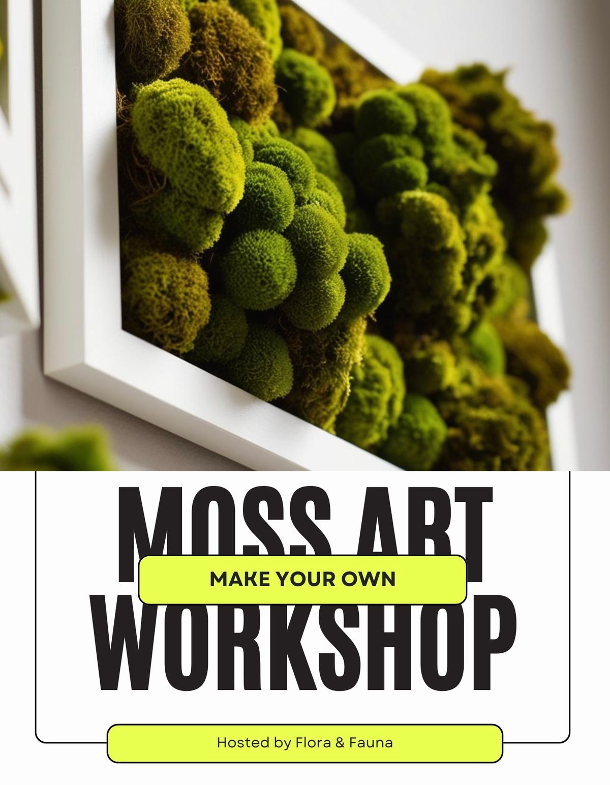 Moss Art Workshop