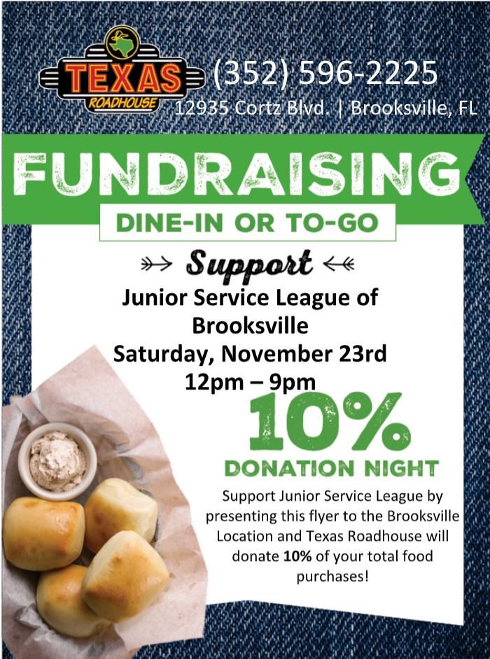 Fundraiser Day at Texas Roadhouse!