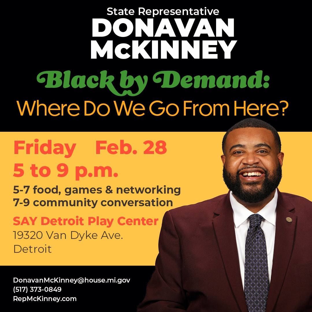 "Black By Demand: Where Do We Go From Here?" Community Conversation