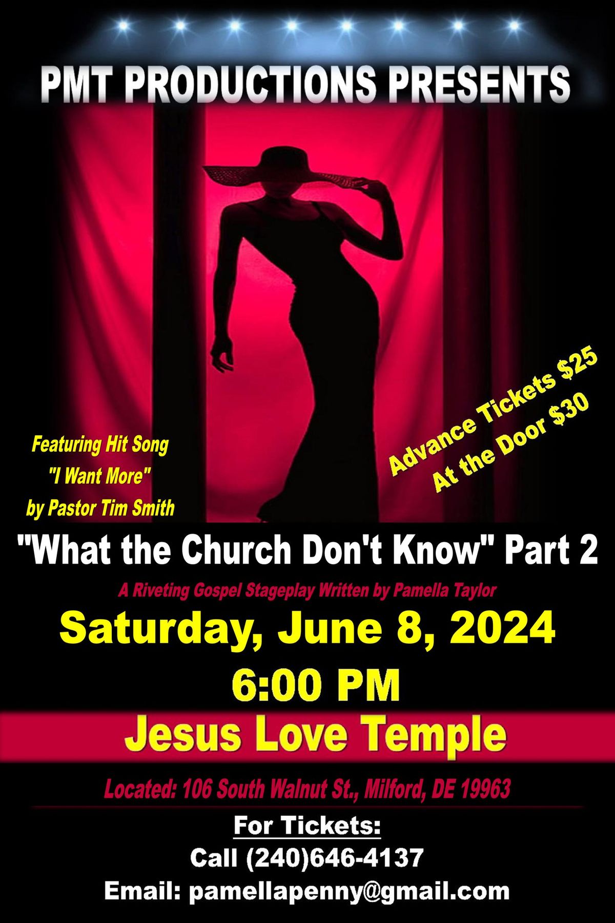 Stage Play "What The Church Don't Know:" 2