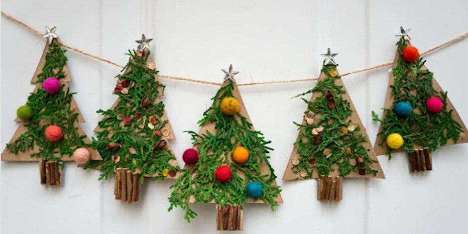 Christmas Wreath & Decoration Workshop - Family\/Kids drop in Session