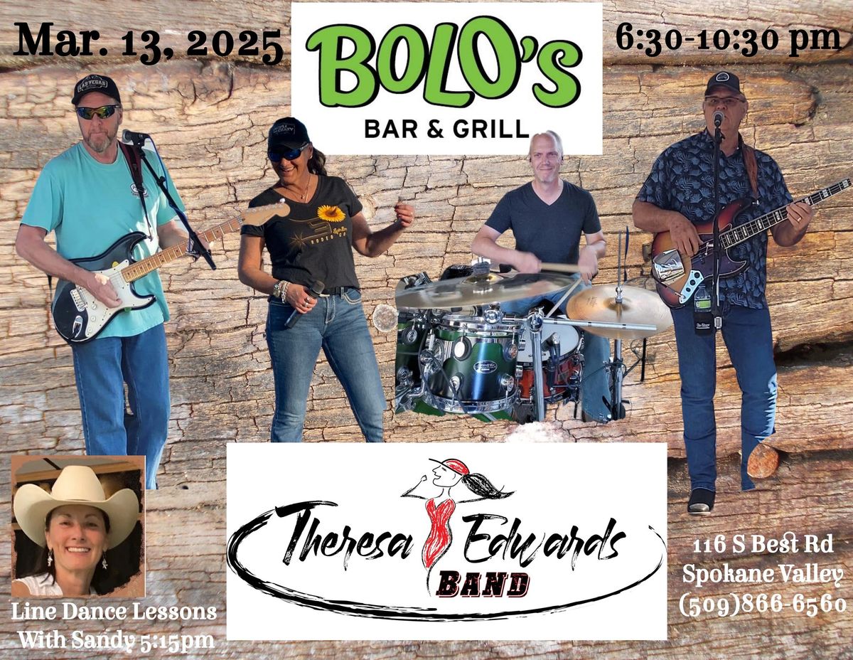 Theresa Edwards Band - Bolo\u2019s Sports Bar & Grill