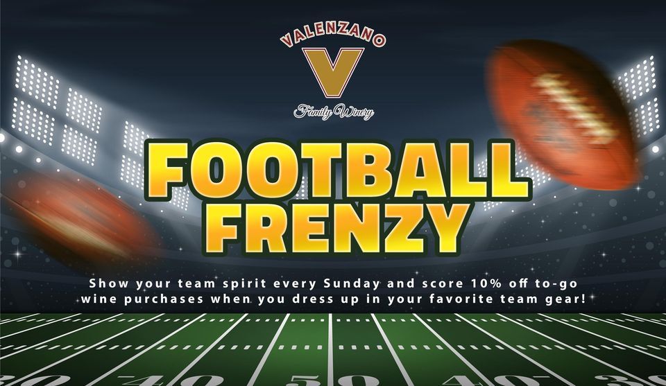 Football Frenzy at Valenzano Winery