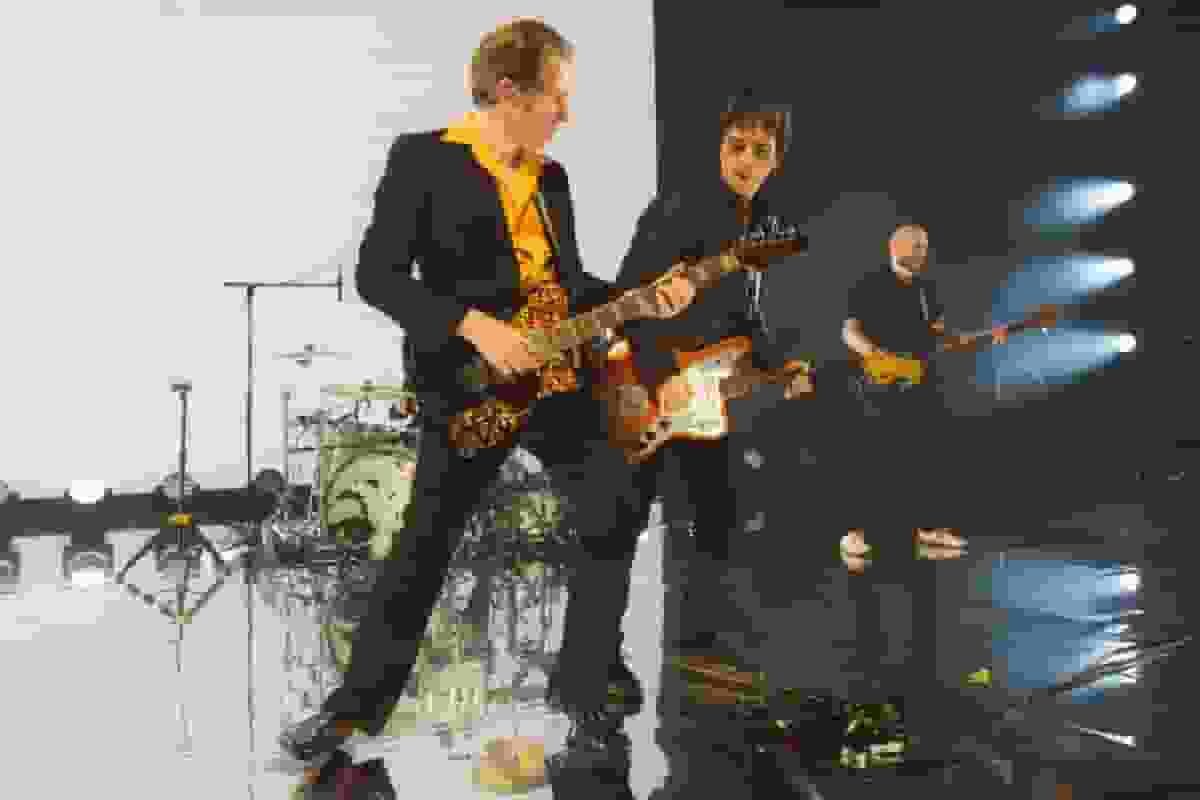 Franz Ferdinand with Master Peace