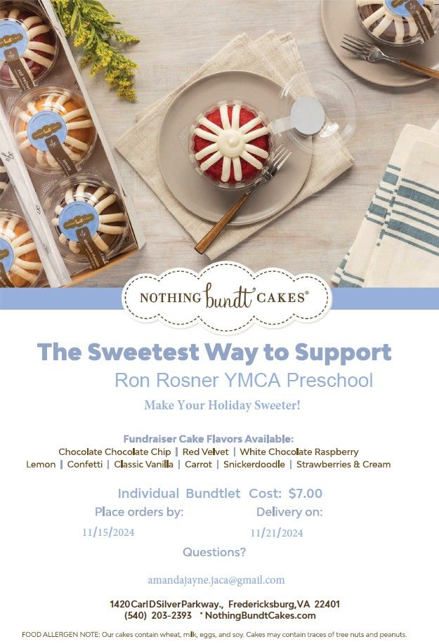 Nothing Bundt Cakes Fundraiser