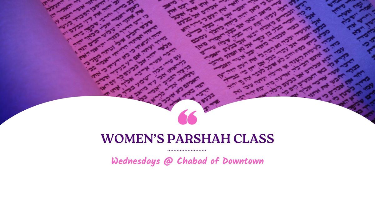 WOMEN\u2019S PARSHAH CLASS