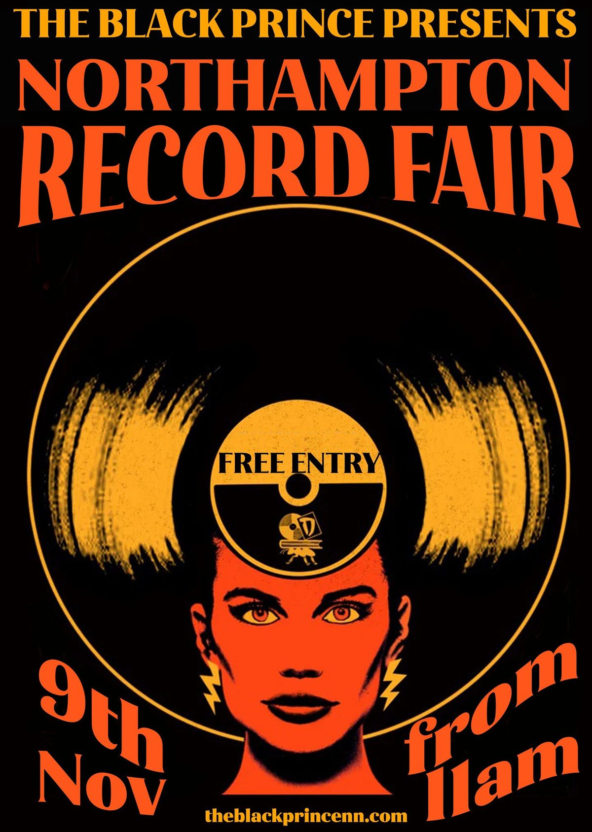 Northampton Record Fair | Sat November 9th | The Black Prince | free