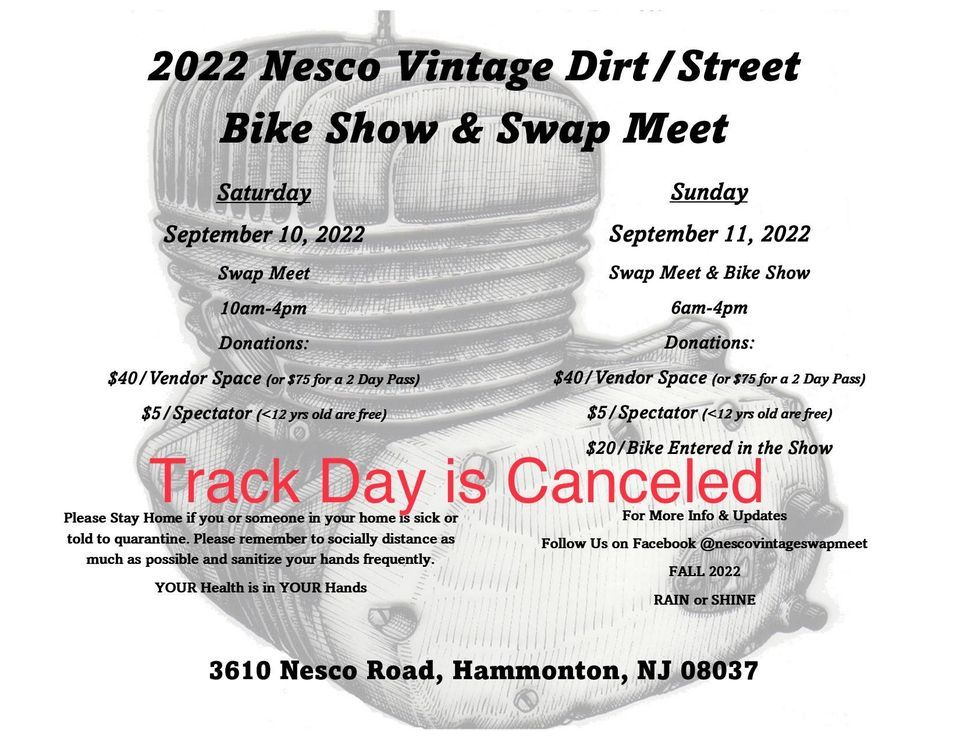 2022 Nesco Vintage Bike Show\/Swap Meet