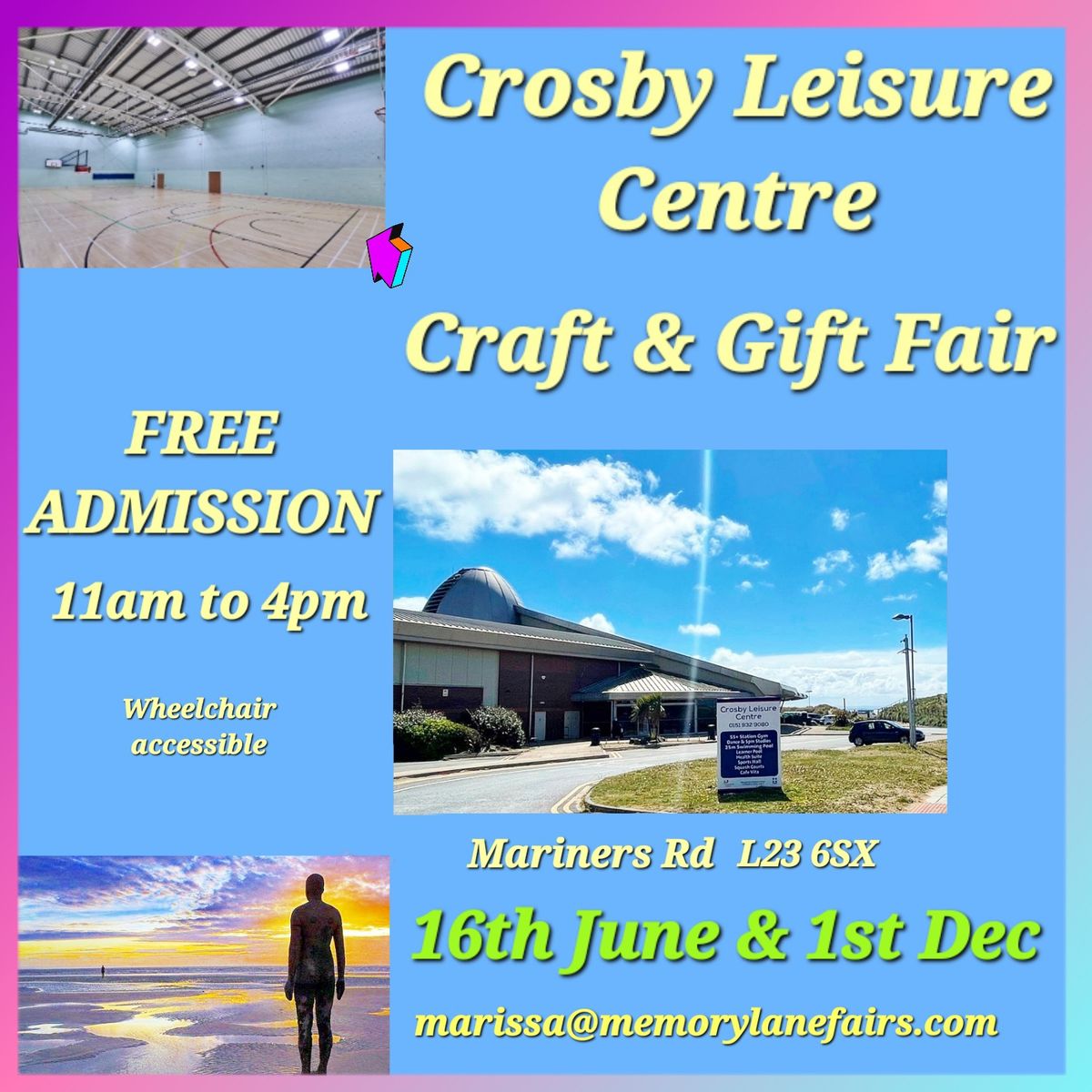 Crosby Leisure Centre Craft and Gift Fair 2024