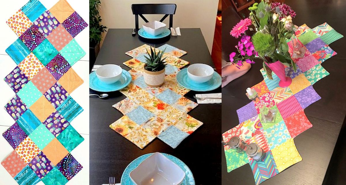 ZigZag Table Runners ~ Quilting