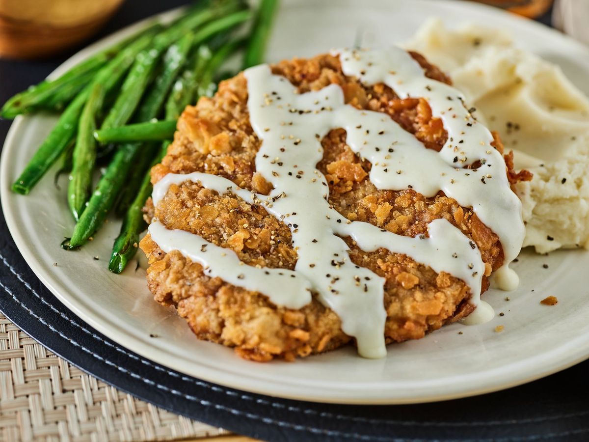 Saba Grotto Revels $15 Chicken Fried Steak Dinner