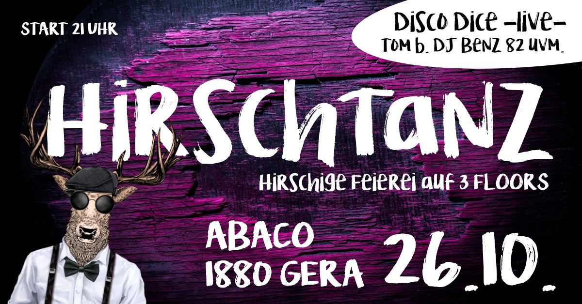 Hirschtanz ? 26.10. im Abaco 1880 Gera