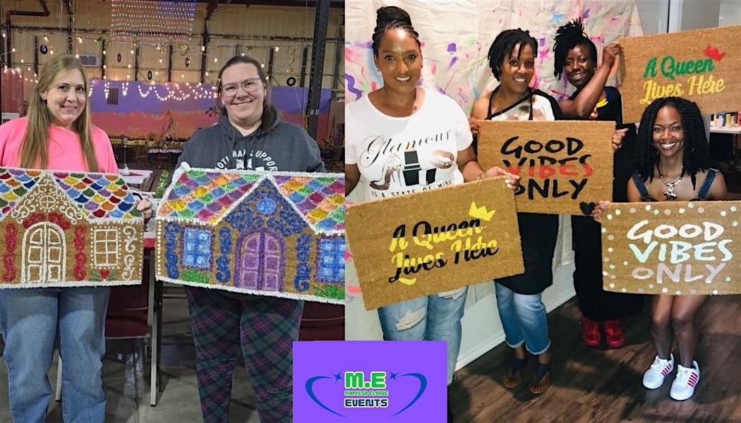 Paint A Doormat Party