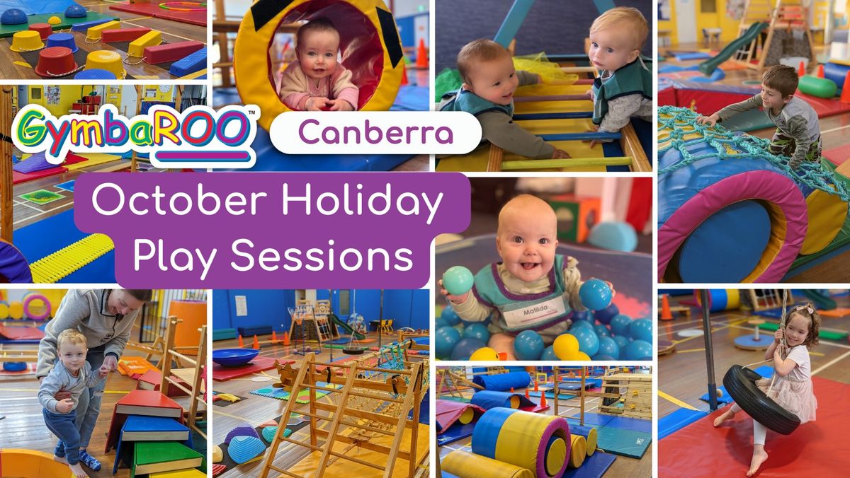 October Holiday Play Sessions