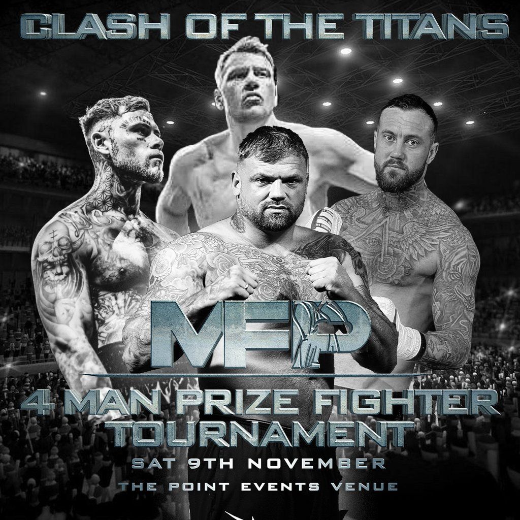 MFP Promotions - CLASH OF THE TITANS PRIZE FIGHTER