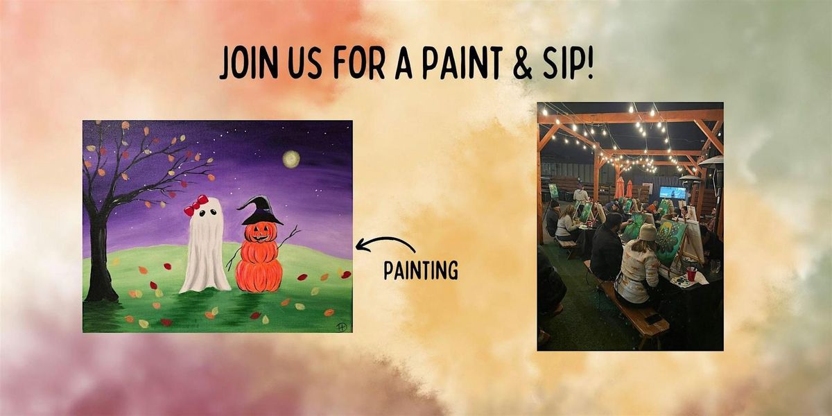 Paint & Sip Workshop - Ghost Friends