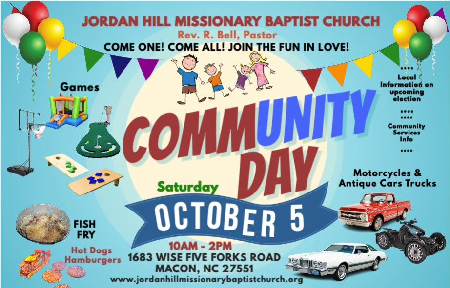 Jordan Hill Community Day