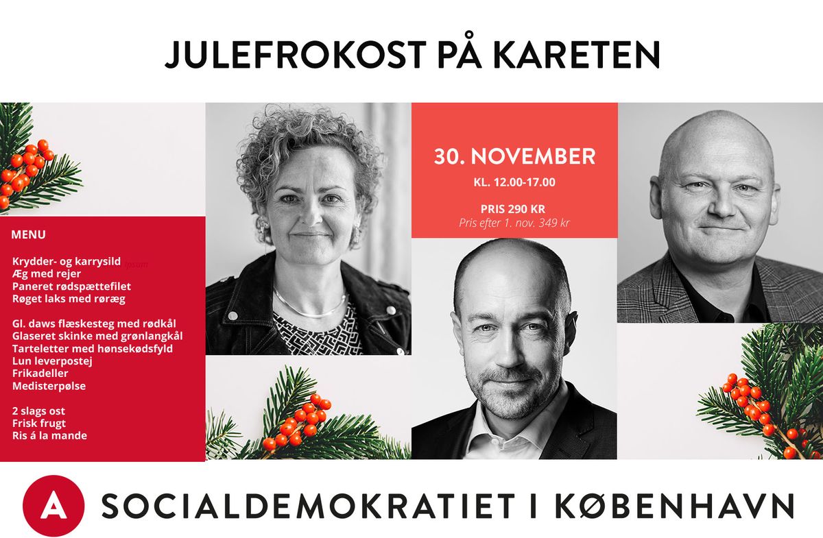 Julefrokost p\u00e5 Kareten