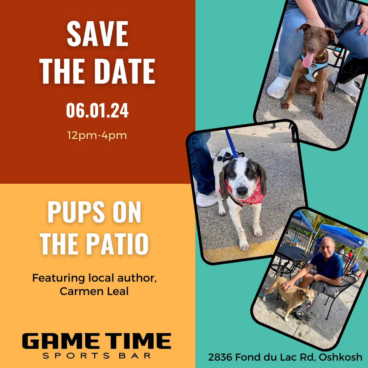 2nd Annual Pups on the Patio