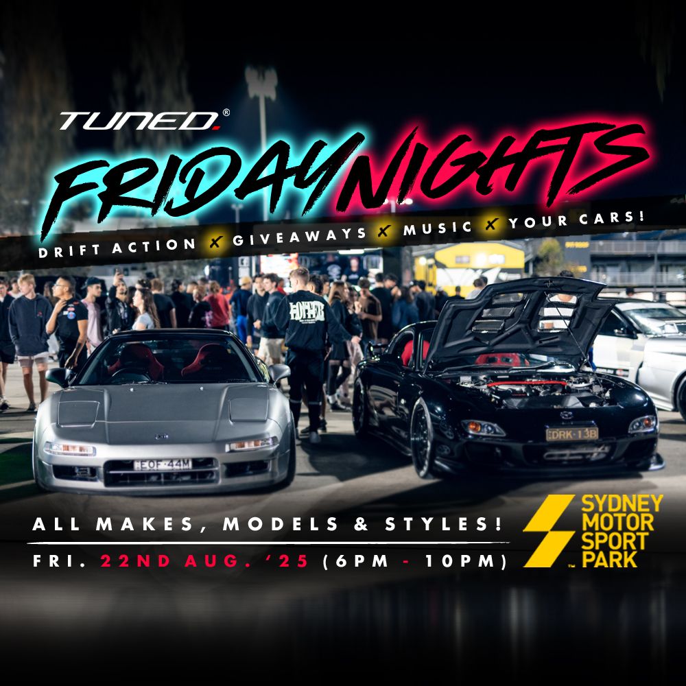 Tuned. FRIDAY NIGHT MEET (August 2025)