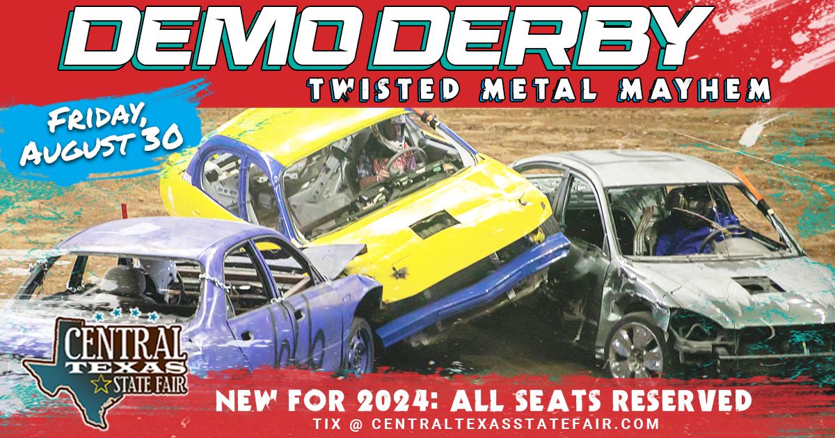 Twisted Metal Mayhem Demo Derby at the Central Texas State Fair