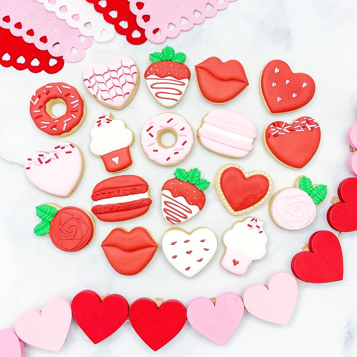 Valentine Cookie Decorating Class - Love is Sweet