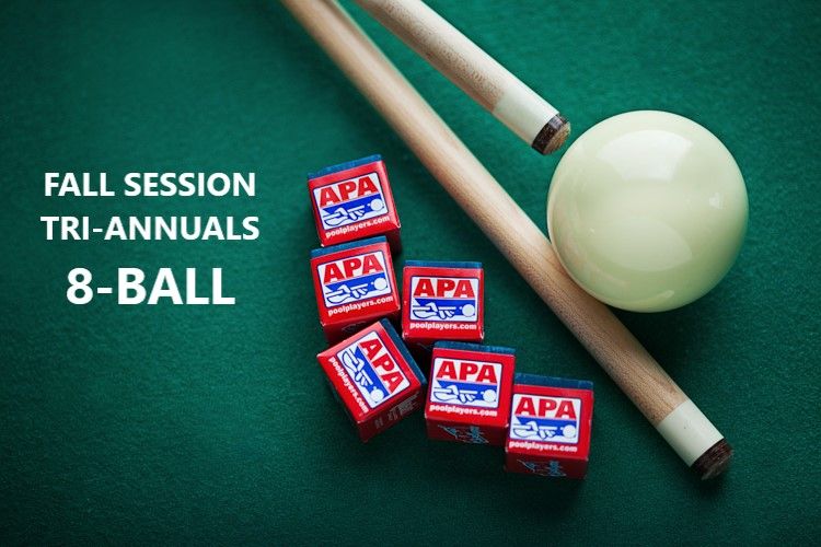 Fall Session 8-Ball Tri-Annuals