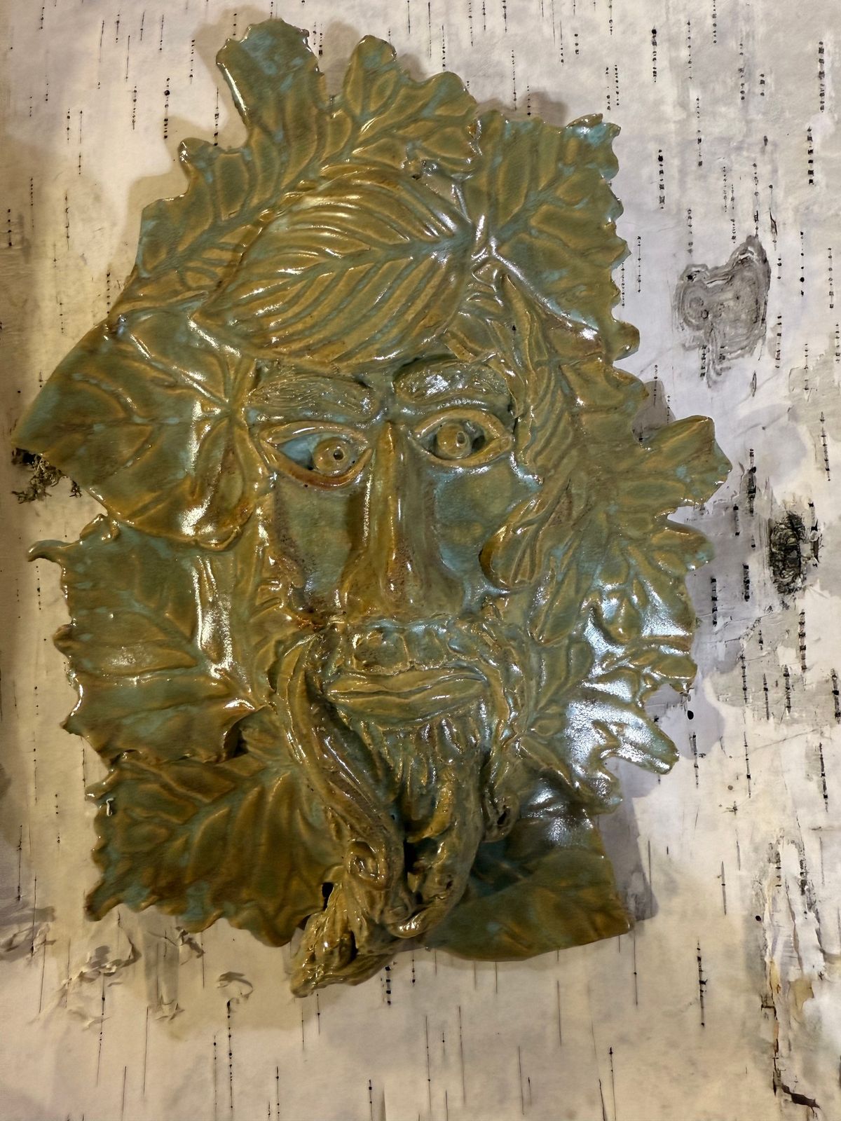 Pottery Class: Green Man\/Green Woman