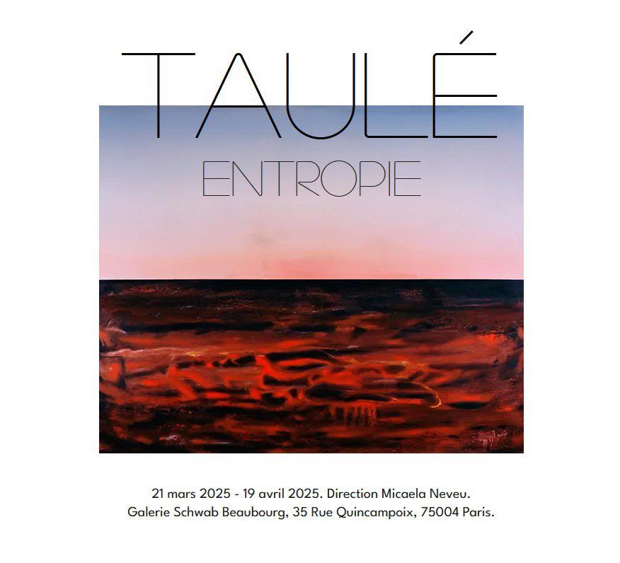 Exposition inaugurale Antoni Taul\u00e9- Entropie - Galerie S. Beaubourg Paris 