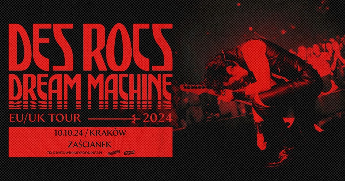 DES ROCS \/ 10.10.24 \/ Krak\u00f3w, Za\u015bcianek