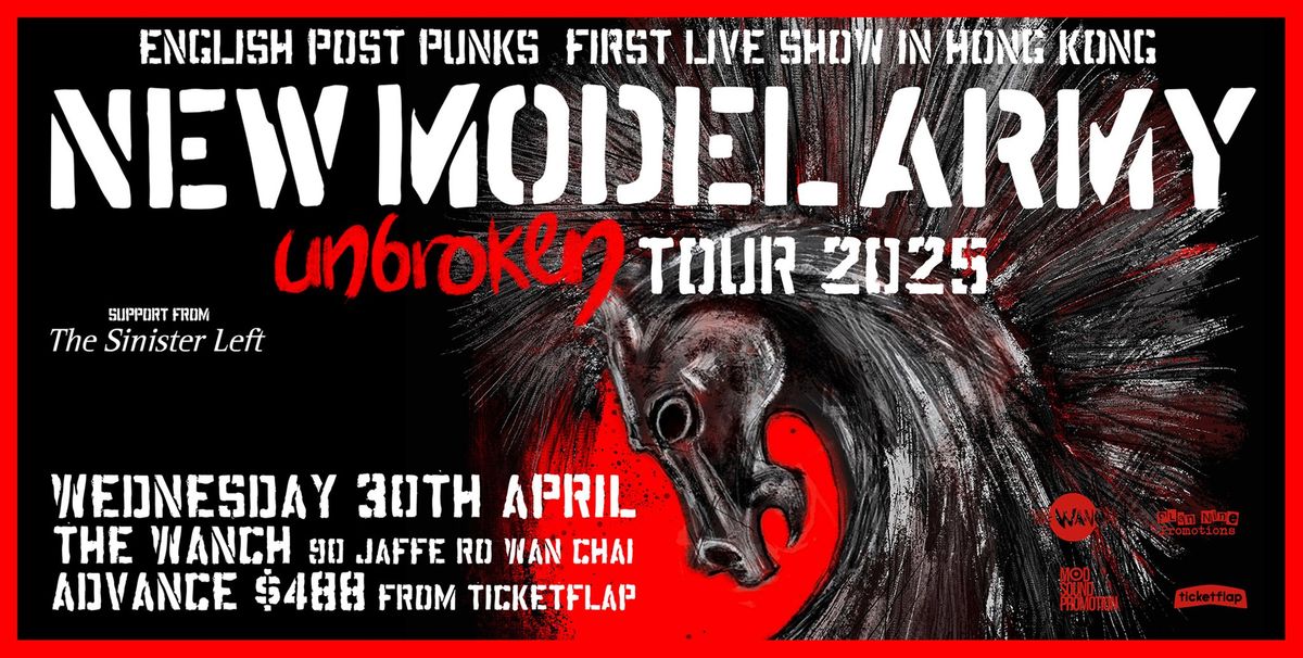 NEW MODEL ARMY Live in Hong Kong