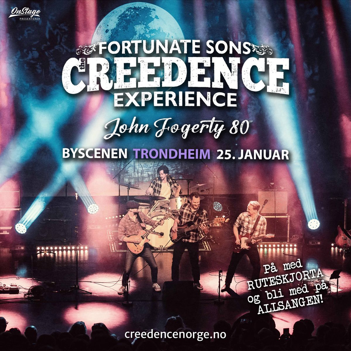 The Creedence Experience \/ Byscenen Trondheim \/ 25. januar