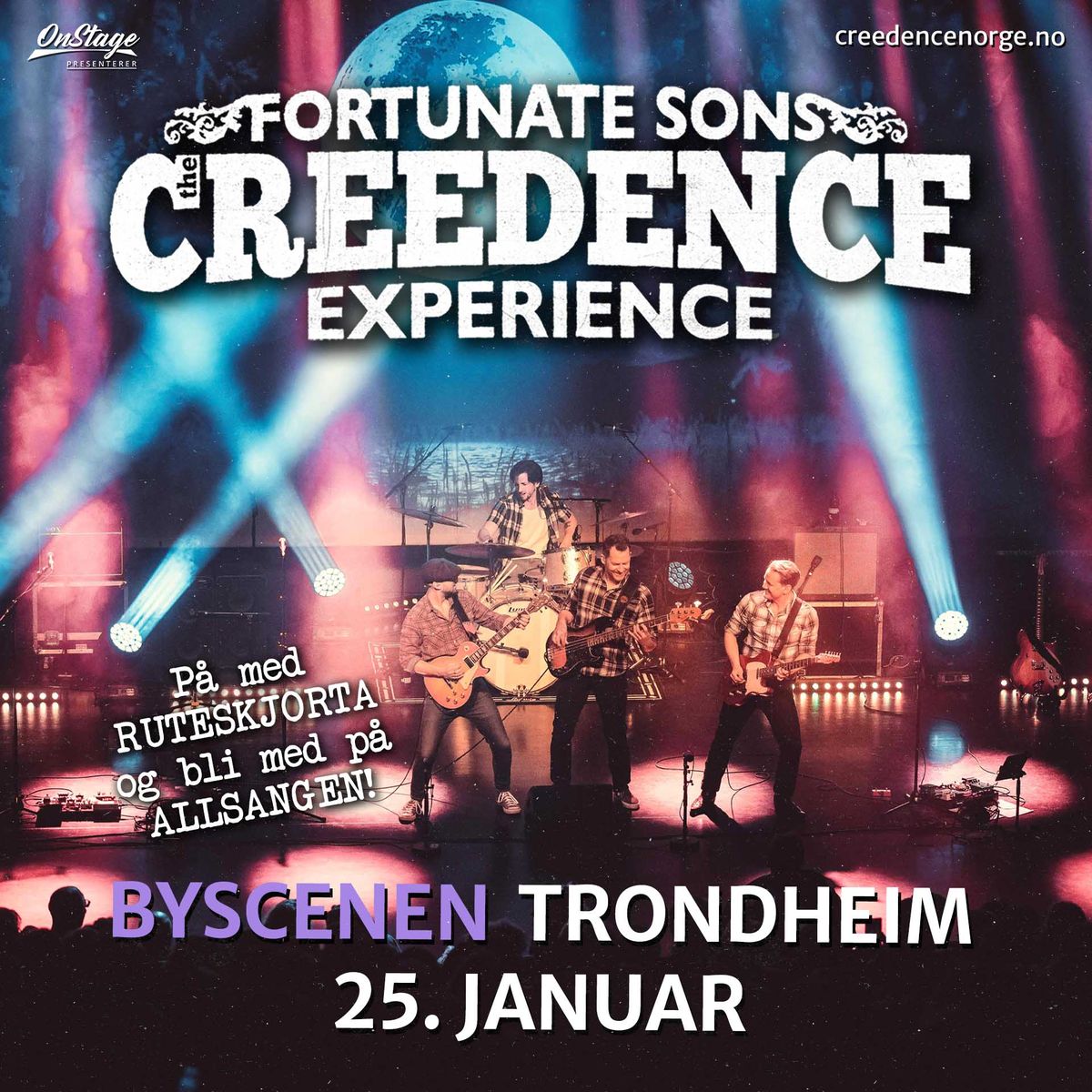 The Creedence Experience \/ Byscenen Trondheim \/ 25. januar