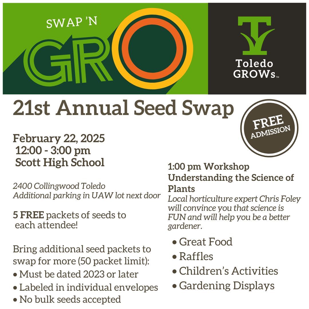 Toledo GROWs: 21st Annual Seed Swap