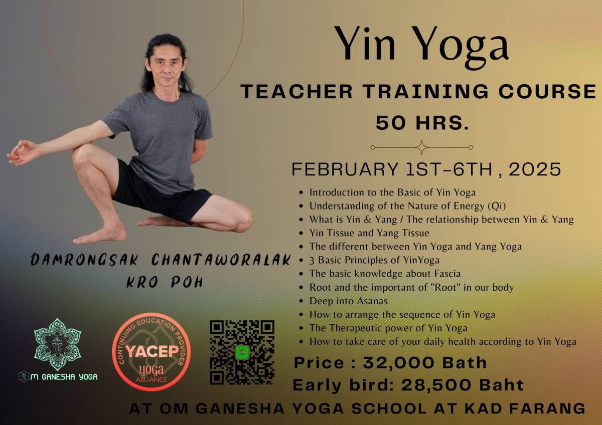 TTC Yin Yoga by Kru Poh 