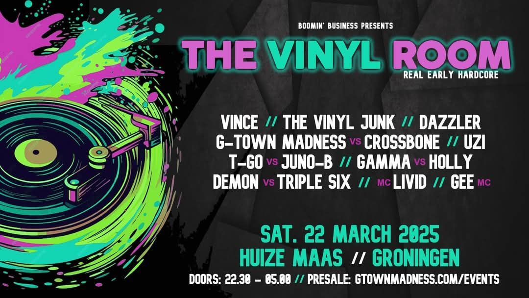 The Vinyl Room - 22 March 2025 - Groningen