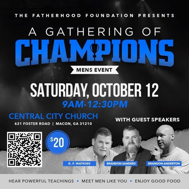 Men...Register Today!!