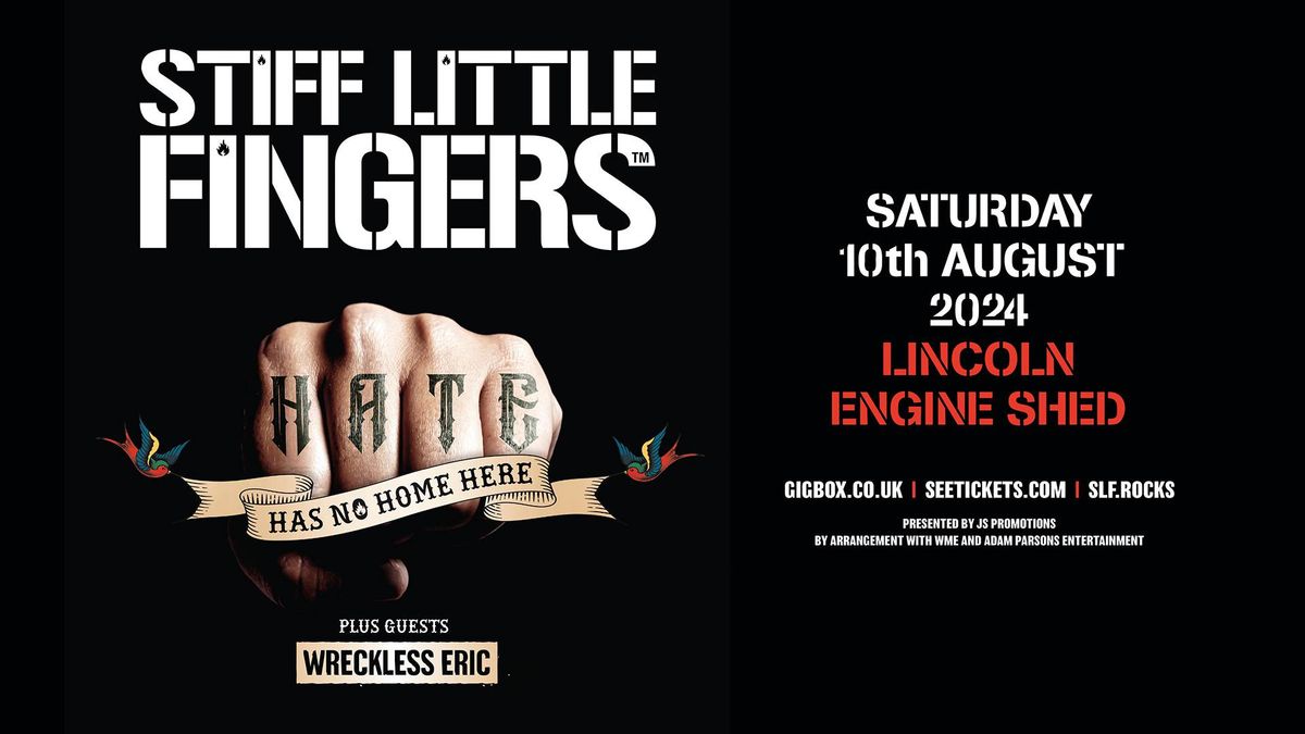 Stiff Little Fingers with Guest Wreckless Eric