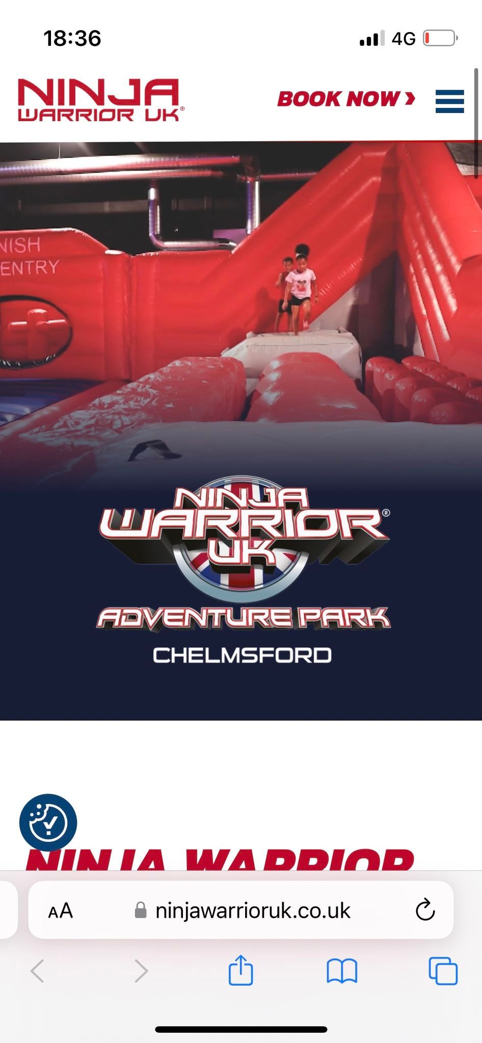 Home Ed meet up Ninja Warrior Chelmsford 