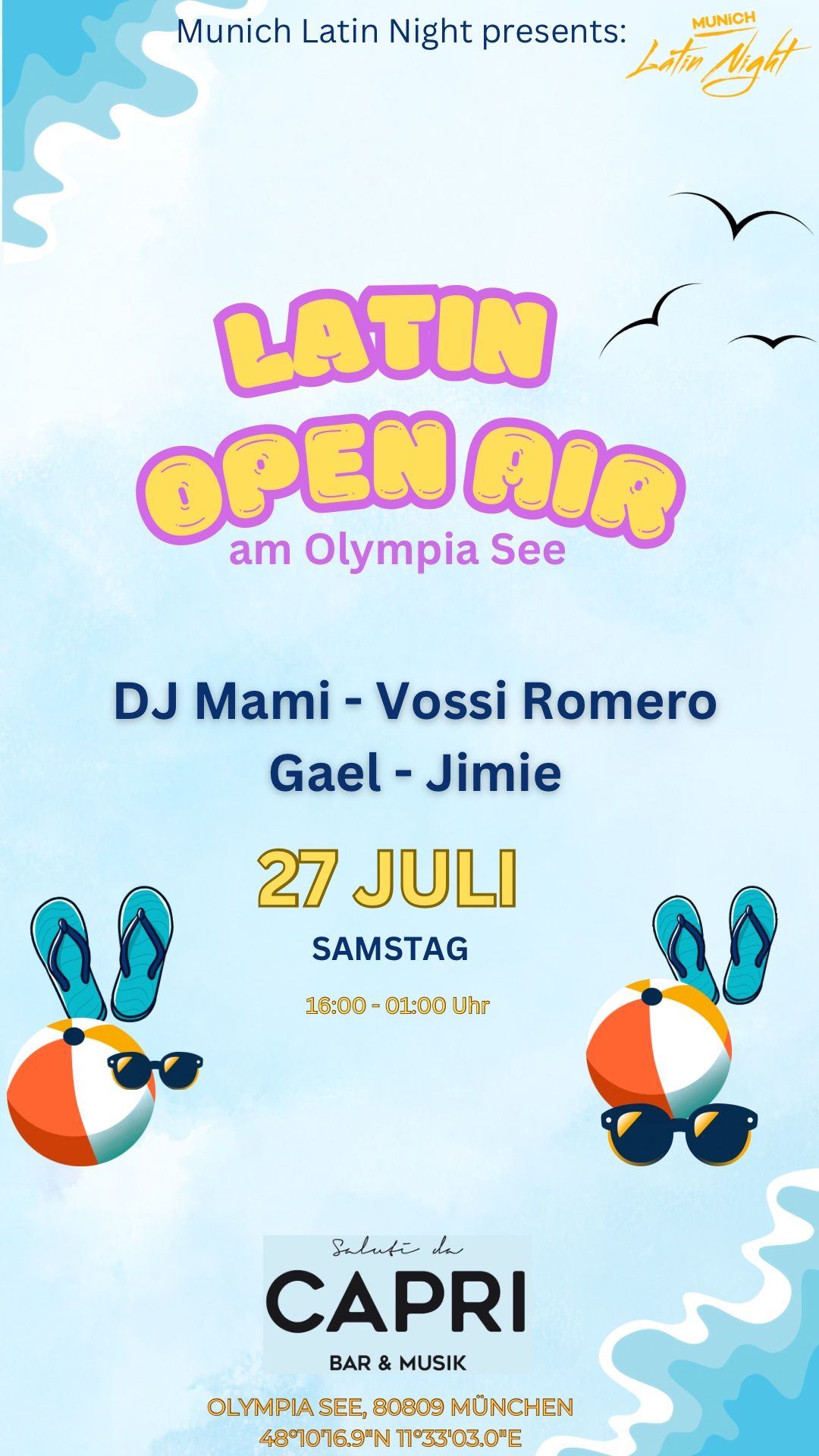 Latin Open Air am Olympia See 