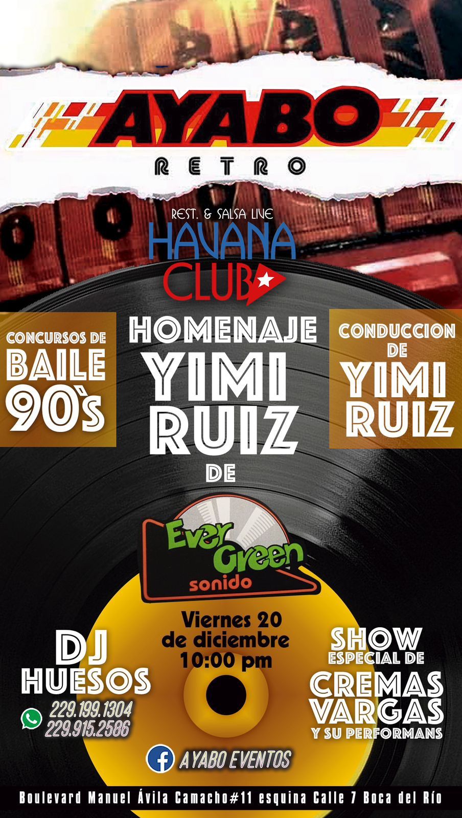 AYABO RETRO Night at Club Havana