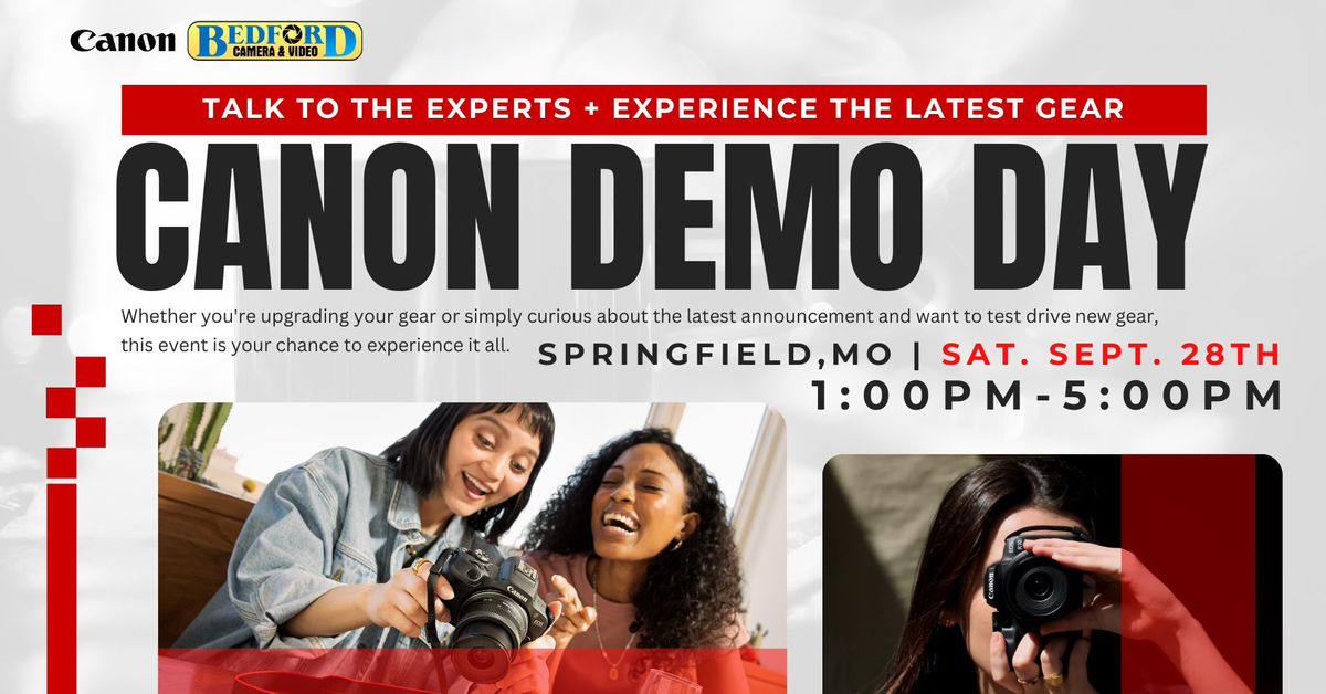 Canon Demo Day - Springfield