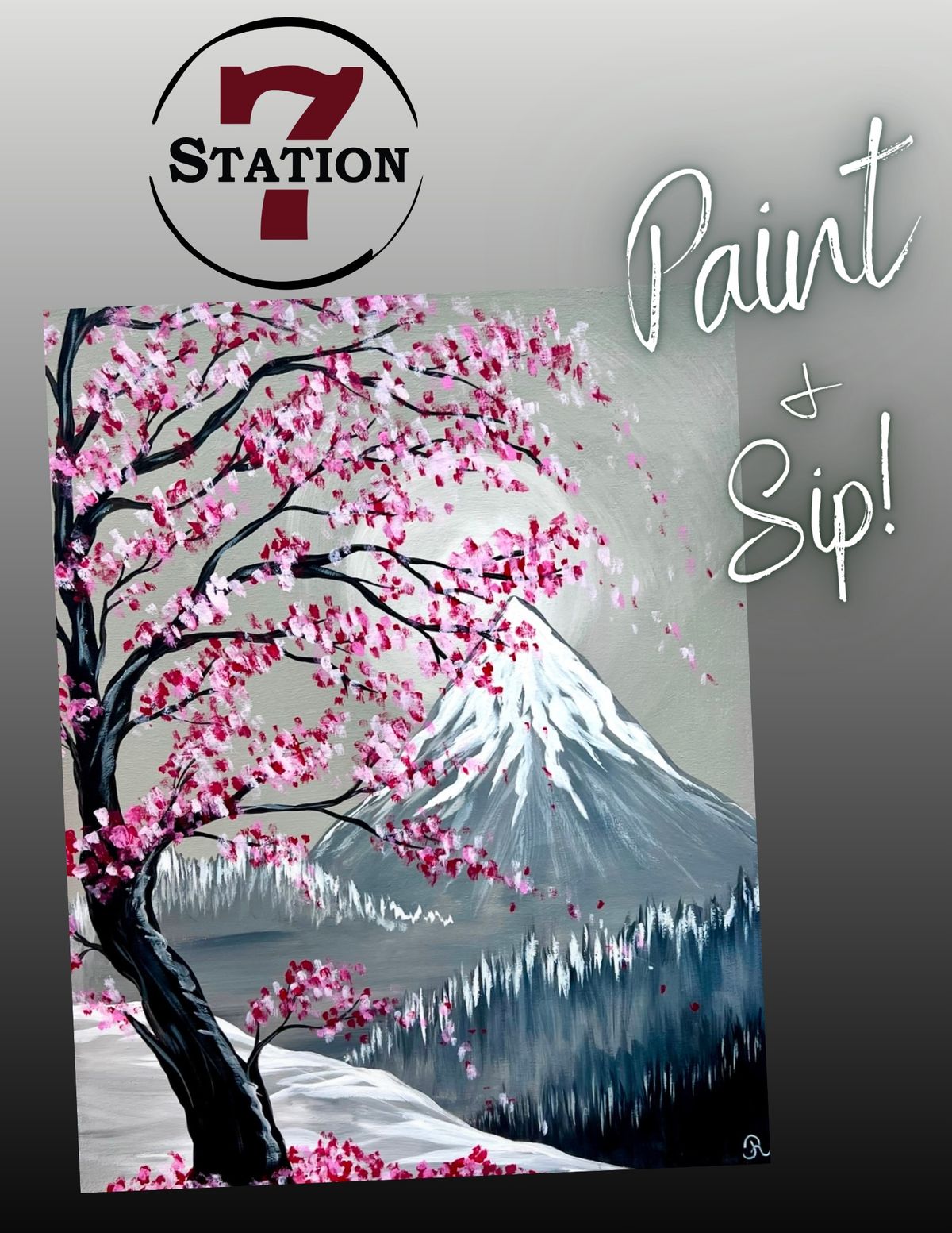 Paint & Sip at Station 7!