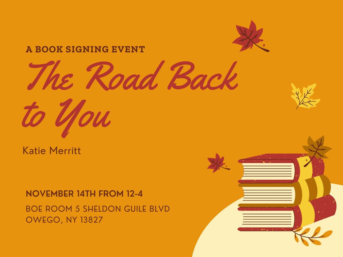 Katie Merritt Book Signing Event