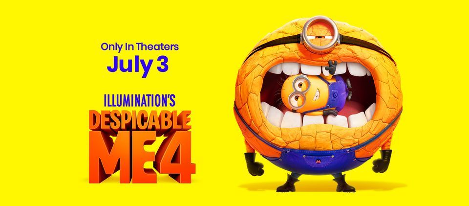 Despicable Me 4 Mega Saturday Family Event