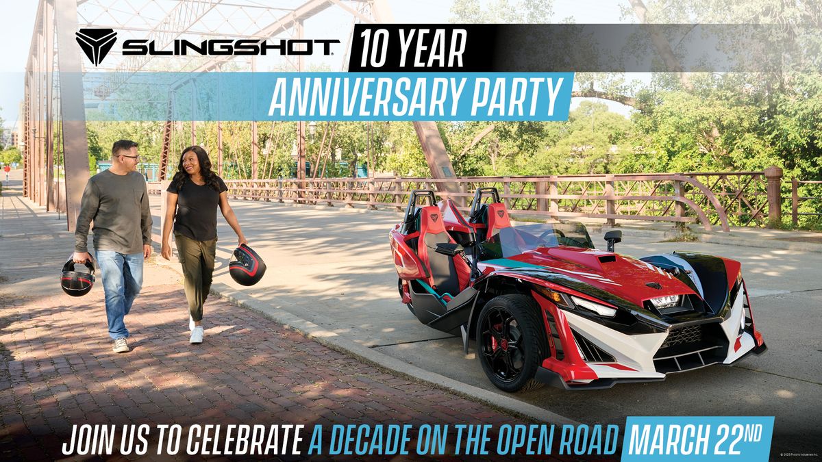 \ud83c\udf89 Slingshot 10 Year Anniversary Party!\ud83c\udf89